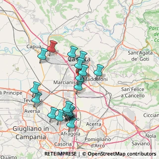 Mappa Via Vanone, 81020 San Marco Evangelista CE, Italia (7.8855)