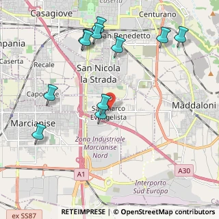 Mappa Via Vanone, 81020 San Marco Evangelista CE, Italia (2.54545)