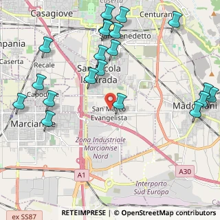 Mappa Via Vanone, 81020 San Marco Evangelista CE, Italia (2.8985)