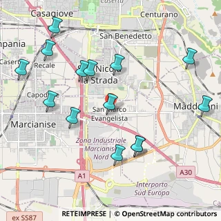 Mappa Via Vanone, 81020 San Marco Evangelista CE, Italia (2.49714)