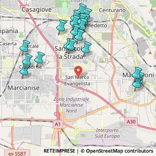 Mappa Via Vanone, 81020 San Marco Evangelista CE, Italia (2.7625)