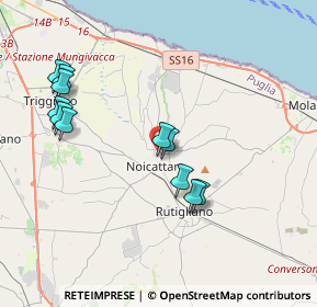 Mappa Via San Vincenzo, 70016 Noicattaro BA, Italia (4.09091)