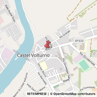 Mappa Via della riscossa 6, 81030 Castel Volturno, Caserta (Campania)