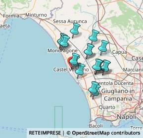 Mappa Via Nuova, 81030 Castel Volturno CE, Italia (10.75684)