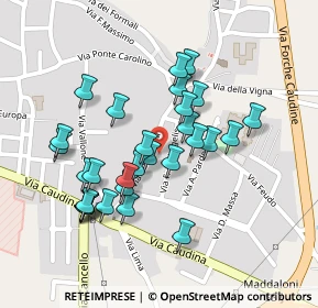 Mappa Via Cucciarella, 81024 Maddaloni CE, Italia (0.21724)