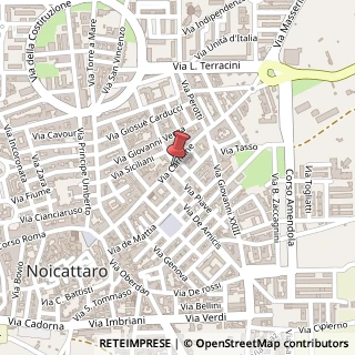 Mappa Via Carmine, 121, 70016 Noicàttaro, Bari (Puglia)