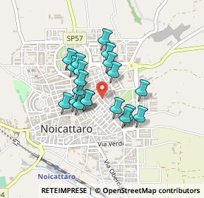 Mappa Via Giuseppe Parini, 70016 Noicattaro BA, Italia (0.3355)