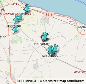 Mappa Via Crocecchia, 70016 Noicàttaro BA, Italia (3.6)