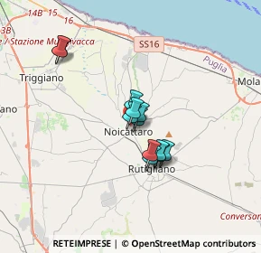 Mappa Via Crocecchia, 70016 Noicattaro BA, Italia (2.45667)
