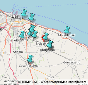 Mappa Via Crocecchia, 70016 Noicàttaro BA, Italia (6.54429)