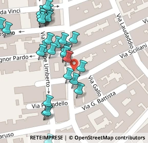 Mappa Via Crocecchia, 70016 Noicàttaro BA, Italia (0.06)