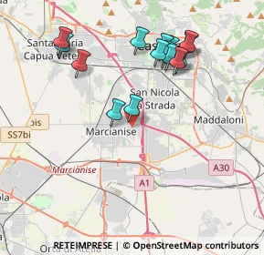 Mappa Via Aldo Moro, 81025 Marcianise CE, Italia (4.27)