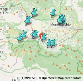 Mappa Via A. Moro, 83017 Rotondi AV, Italia (3.78588)