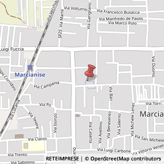 Mappa Piazza Carita, 15, 81025 Marcianise, Caserta (Campania)