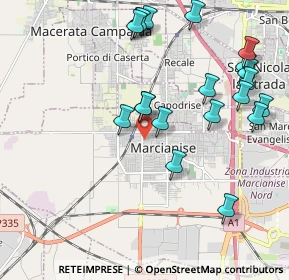 Mappa Via Luigi Salzano, 81025 Marcianise CE, Italia (2.39)