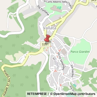 Mappa Viale Antonio Gramsci, 16, 83059 Vallata, Avellino (Campania)