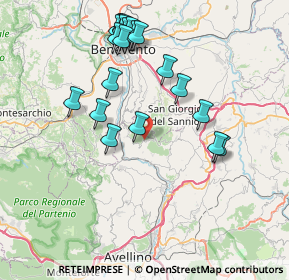 Mappa SP42, 83010 Torrioni AV, Italia (8.4945)