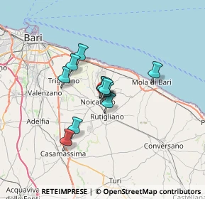 Mappa Corso Amendola, 70016 Noicattaro BA, Italia (4.68364)