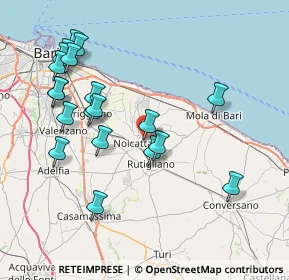 Mappa Corso Amendola, 70016 Noicattaro BA, Italia (9.039)