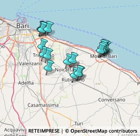 Mappa Corso Amendola, 70016 Noicattaro BA, Italia (6.815)