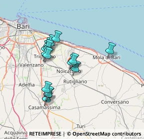 Mappa Corso Amendola, 70016 Noicattaro BA, Italia (6.52933)