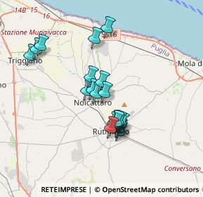 Mappa Corso Amendola, 70016 Noicattaro BA, Italia (3.156)