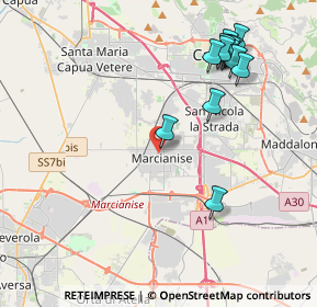 Mappa Via G. Mundo, 81025 Marcianise CE, Italia (4.83462)