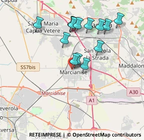 Mappa Via G. Mundo, 81025 Marcianise CE, Italia (3.78)