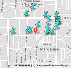 Mappa Via G. Mundo, 81025 Marcianise CE, Italia (0.2625)