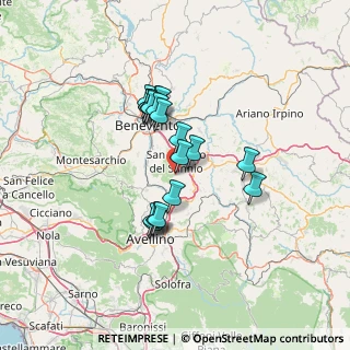 Mappa Via S. Felice Casale, 83030 Montefusco AV, Italia (11.13895)