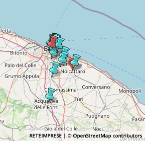 Mappa Via Pietro Nenni, 70016 Noicattaro BA, Italia (11.47824)