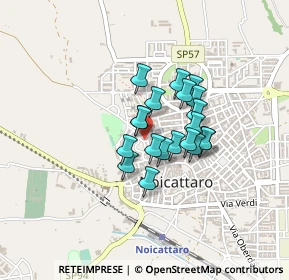 Mappa Via Pietro Nenni, 70016 Noicattaro BA, Italia (0.297)