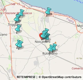 Mappa Via Pietro Nenni, 70016 Noicattaro BA, Italia (3.65)