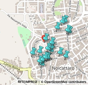 Mappa Via Pietro Nenni, 70016 Noicattaro BA, Italia (0.2185)