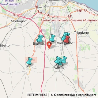 Mappa Str. Deserti, 70129 Bari BA, Italia (3.09923)