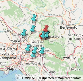 Mappa Forchia, 82011 Forchia BN, Italia (9.555)