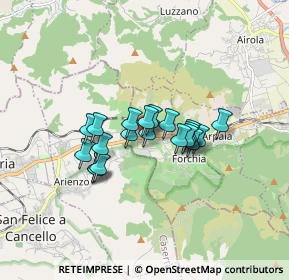 Mappa Forchia, 82011 Forchia BN, Italia (1.216)