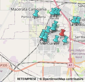 Mappa Via Campania, 81025 Marcianise CE, Italia (1.62765)