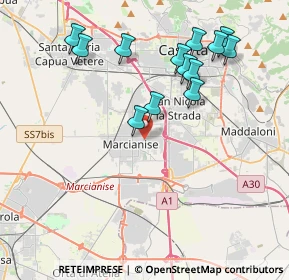 Mappa Via Madonna della Libera, 81010 Marcianise CE, Italia (4.39769)