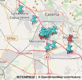 Mappa Via Madonna della Libera, 81010 Marcianise CE, Italia (3.12)