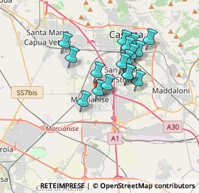 Mappa Via Madonna della Libera, 81010 Marcianise CE, Italia (2.98235)