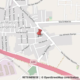 Mappa Via G.Amendola, 1, 81020 San Marco Evangelista, Caserta (Campania)