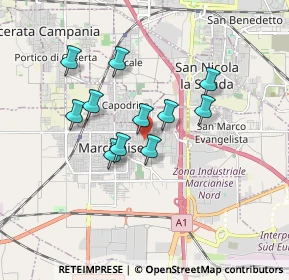 Mappa Via della Madonna Libera, 81025 Marcianise CE, Italia (1.49909)
