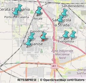 Mappa Via della Madonna Libera, 81025 Marcianise CE, Italia (2.31)