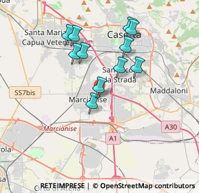 Mappa Via della Madonna Libera, 81025 Marcianise CE, Italia (3.46273)