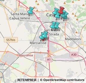 Mappa Via della Madonna Libera, 81025 Marcianise CE, Italia (4.05091)