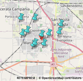 Mappa Via Madonna della Libera, 81025 Marcianise CE, Italia (1.47909)