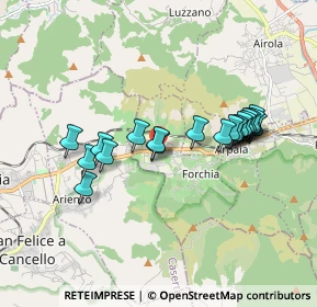 Mappa Via Pestantina, 82011 Forchia BN, Italia (1.764)