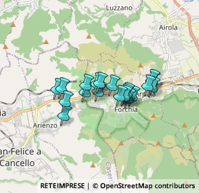 Mappa Via Pestantina, 82011 Forchia BN, Italia (1.223)