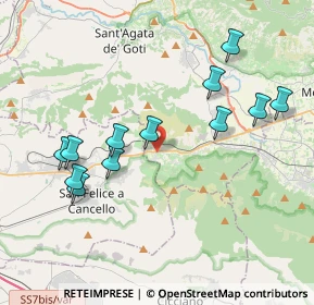 Mappa Via Pestantina, 82011 Forchia BN, Italia (4.28667)